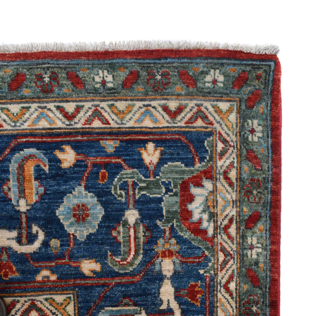 Hand Knotted Heriz Rug 10' 0" x 13' 10" - No. AL34301