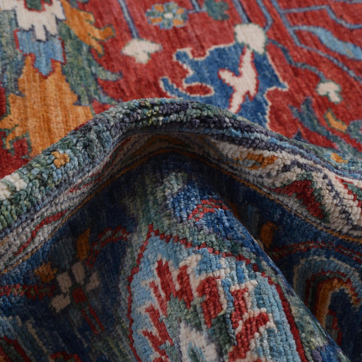 Hand Knotted Heriz Rug 10' 0" x 13' 10" - No. AL34301