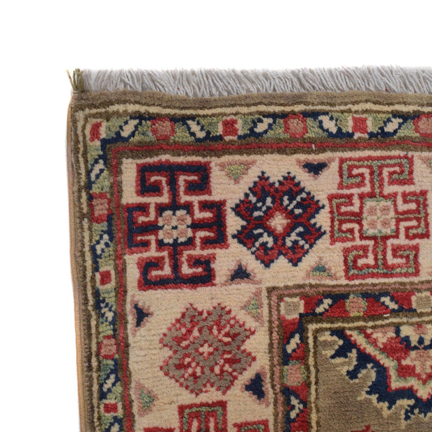 Hand knotted Kazak Carpet 2' 8" x 3' 10" - No. AL20866