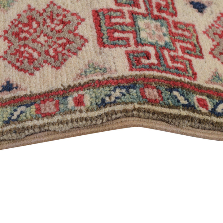 Hand knotted Kazak Carpet 2' 8" x 3' 10" - No. AL20866