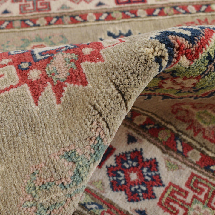 Hand knotted Kazak Carpet 2' 8" x 3' 10" - No. AL20866