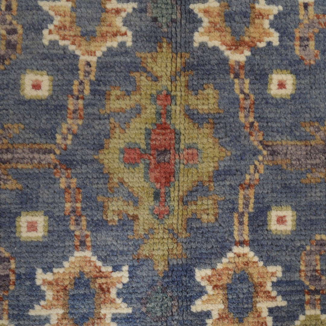 Modern Oushak Area Rug 4' 1" x 5' 9" - No. AL41045