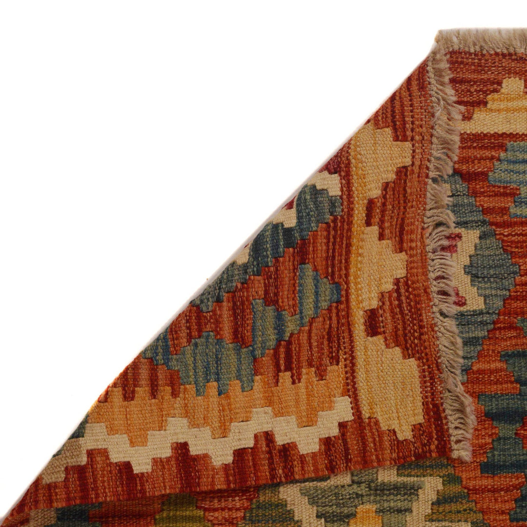 Handmade Vegetable Kilim 5' 9" x 7' 10" - No. AL90839