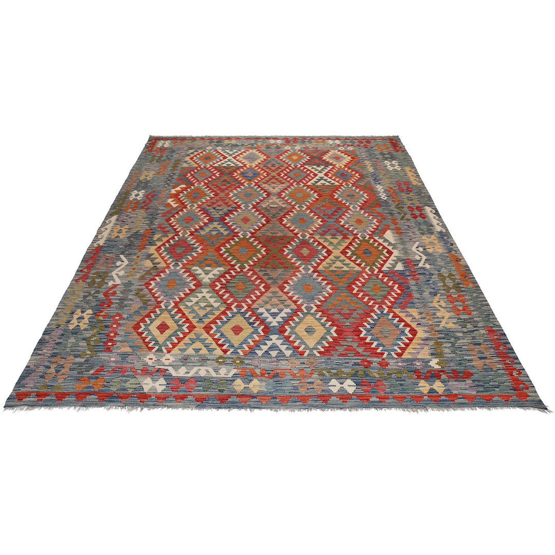 Hand Knotted Flatweave Kilim 8' 6" x 11' 5" - No. AL83944
