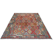Hand Knotted Flatweave Kilim 8' 6" x 11' 5" - No. AL83944