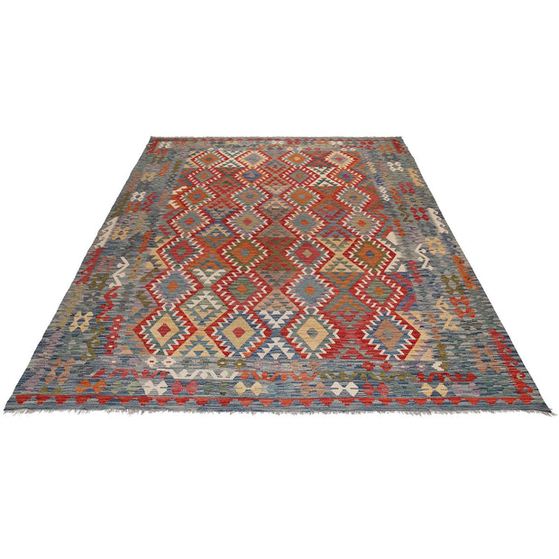 Hand Knotted Flatweave Kilim 8' 6" x 11' 5" - No. AL83944