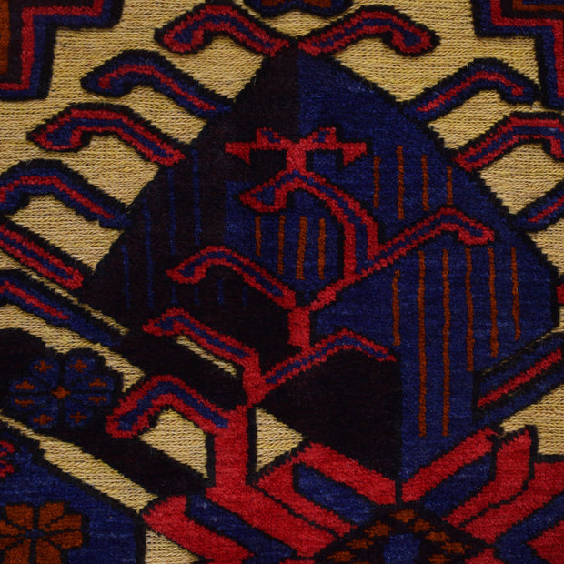 Handmade Barjista Kilim Rug 3' 11" x 5' 10" - No. AL77415