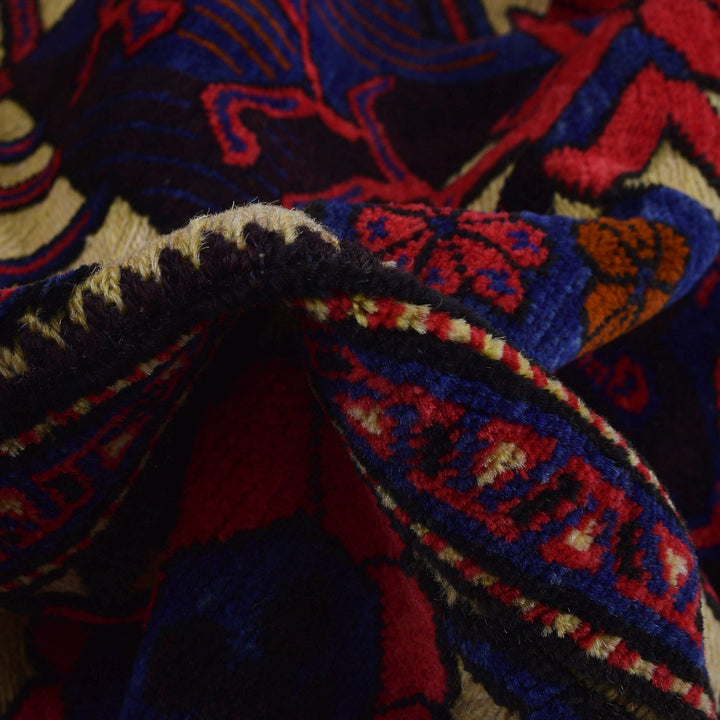 Handmade Barjista Kilim Rug 3' 11" x 5' 10" - No. AL77415