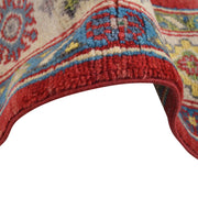 Hand Knotted Kazak Oriental Rug 4' 2" x 6' 6" - No. AL78912