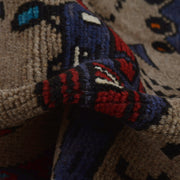 Handcrafted Afghan War Rug 3' 2" x 4' 7" - No. AL35451