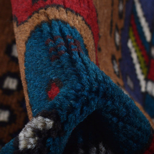 Afghan War Rug – Military Design 3' 2" x 4' 4" - No. AL28575