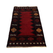 Handmade Table Sheet Kilim Runner 2' 5" x 4' 5" - No. AL74478