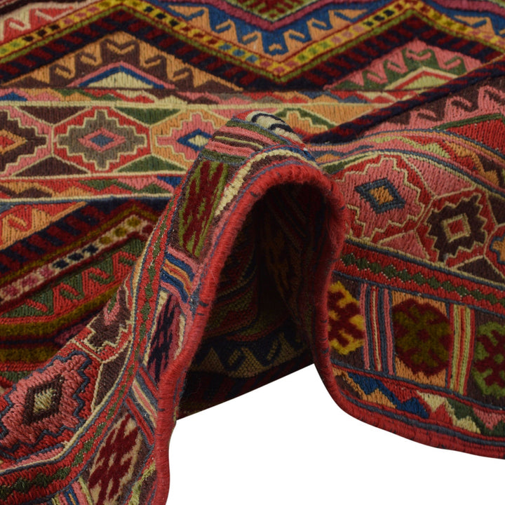 Hand Knotted Luxury Kilim Rug 5' 0" x 5' 12" - No. AL91572