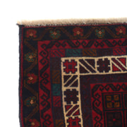 Hand Knotted Baluchi Rug 3' 0" x 4' 10" - No. AL73428