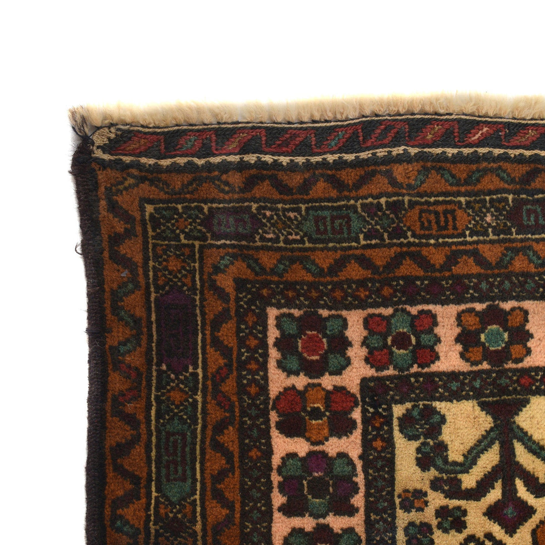 Hand Knotted Baluchi Rug 3' 0" x 4' 10" - No. AL24877