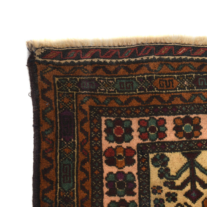 Hand Knotted Baluchi Rug 3' 0" x 4' 10" - No. AL24877