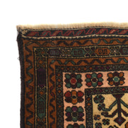 Hand Knotted Baluchi Rug 3' 0" x 4' 10" - No. AL24877