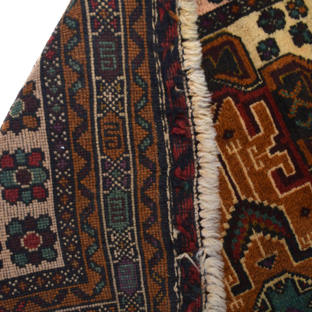 Hand Knotted Baluchi Rug 3' 0" x 4' 10" - No. AL24877