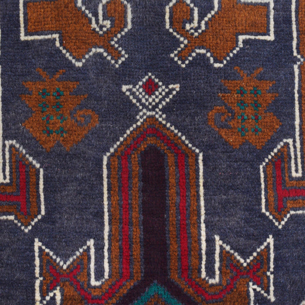 Baluch Small Size Rug 2' 11" x 4' 5" - No. AL93380