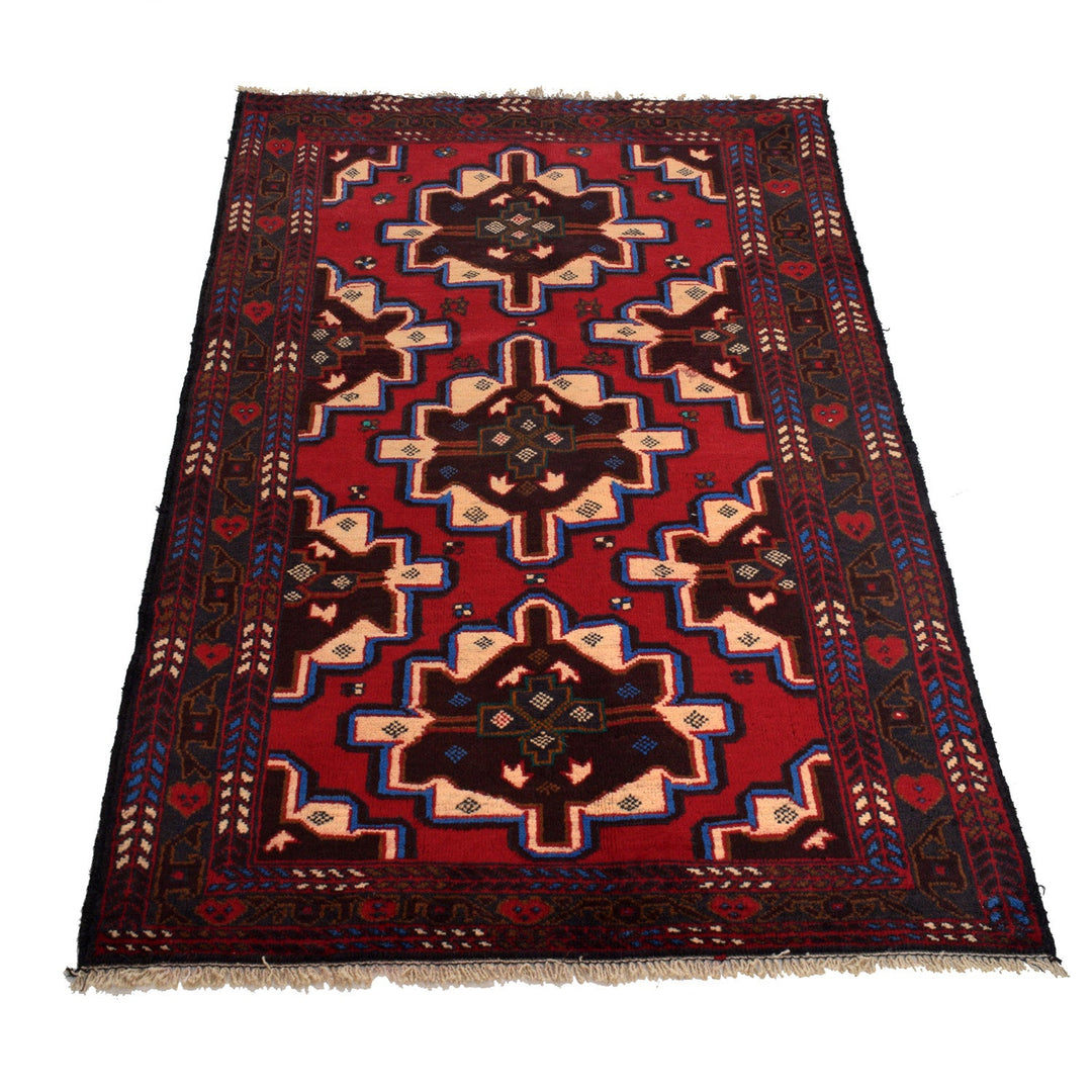 Baluch Small Size Rug 2' 11" x 4' 11" - No. AL91926