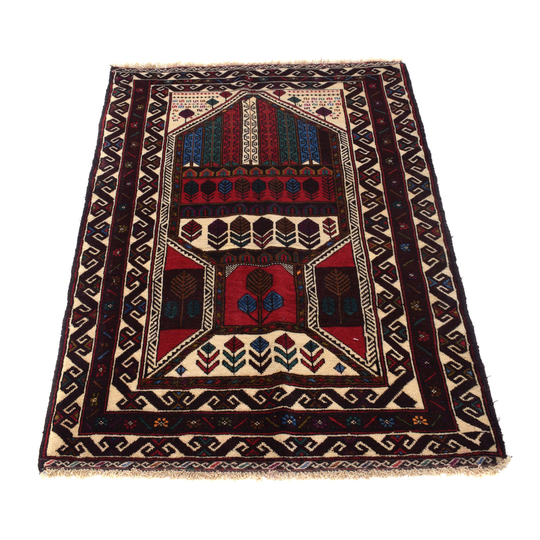 Handmade Prayer Rug 2' 10" x 4' 6" - No. AL93589