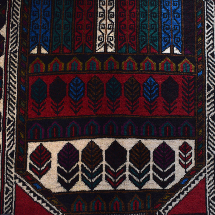 Handmade Prayer Rug 2' 10" x 4' 6" - No. AL93589