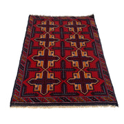 Baluch Small Size Rug 3' 1" x 4' 9" - No. AL10468