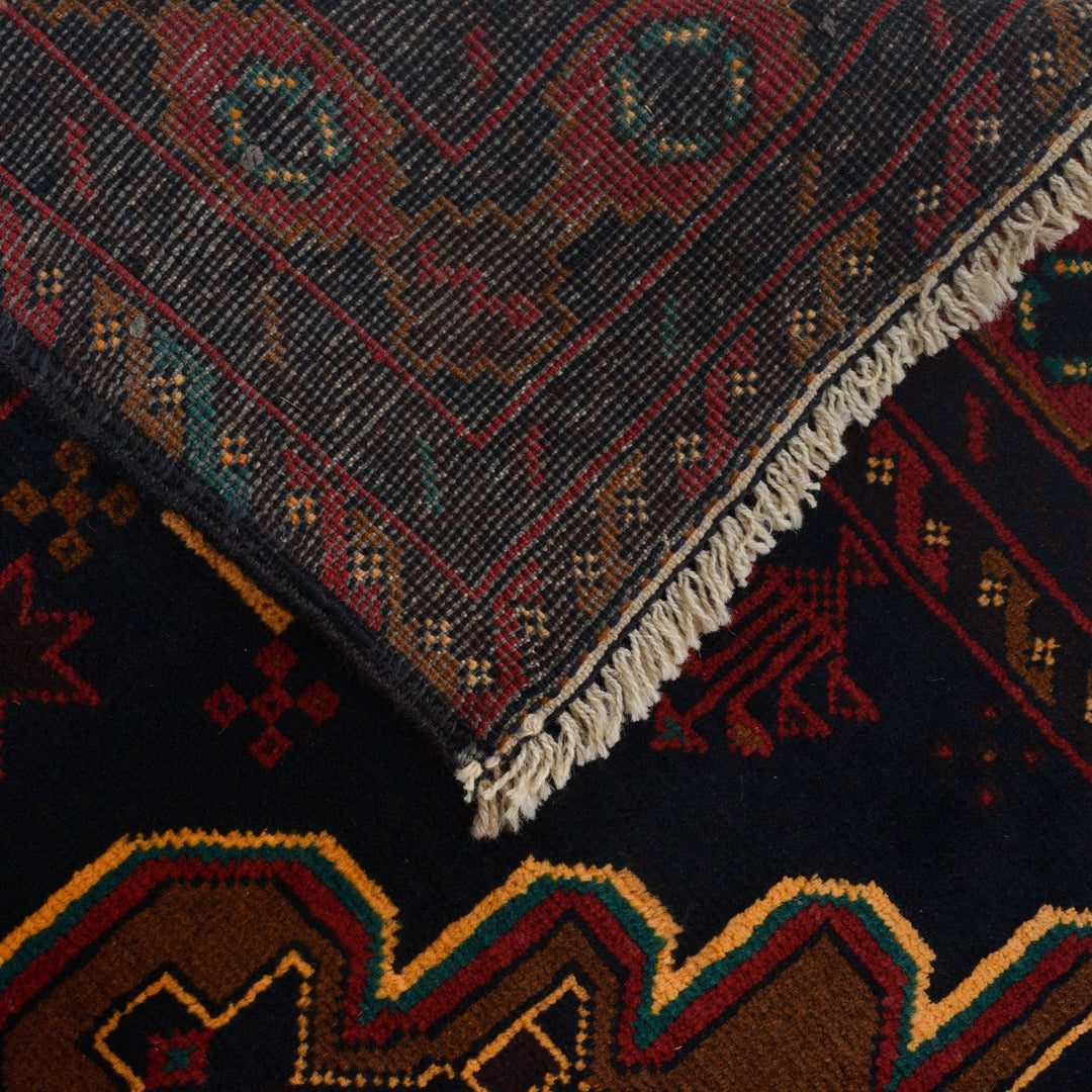 Hand Knotted Baluchi Rug 4' 0" x 6' 2" - No. AL89904