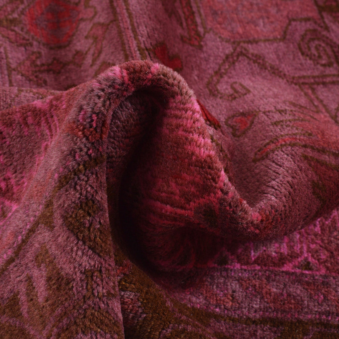 Pink Color Overdyed 3' 9" x 5' 2" - No. AL50389