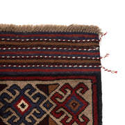 Handcrafted Afghan War Rug 4' 4" x 6' 1" - No. AL82224