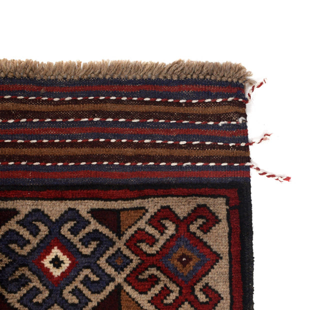 Handcrafted Afghan War Rug 4' 4" x 6' 1" - No. AL82224