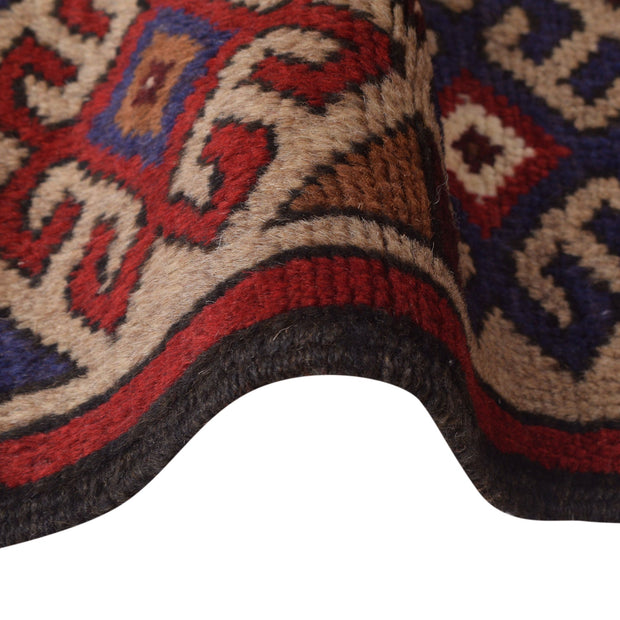 Handcrafted Afghan War Rug 4' 4" x 6' 1" - No. AL82224