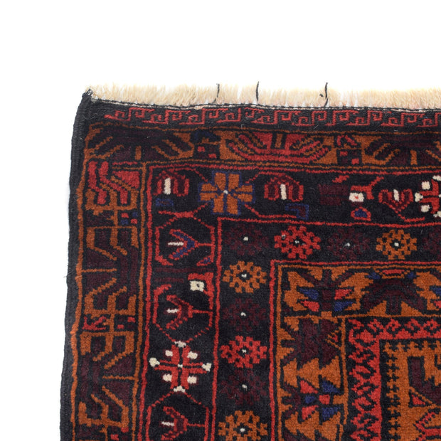 Hand Knotted Baluchi Rug 3' 11" x 6' 2" - No. AL57444