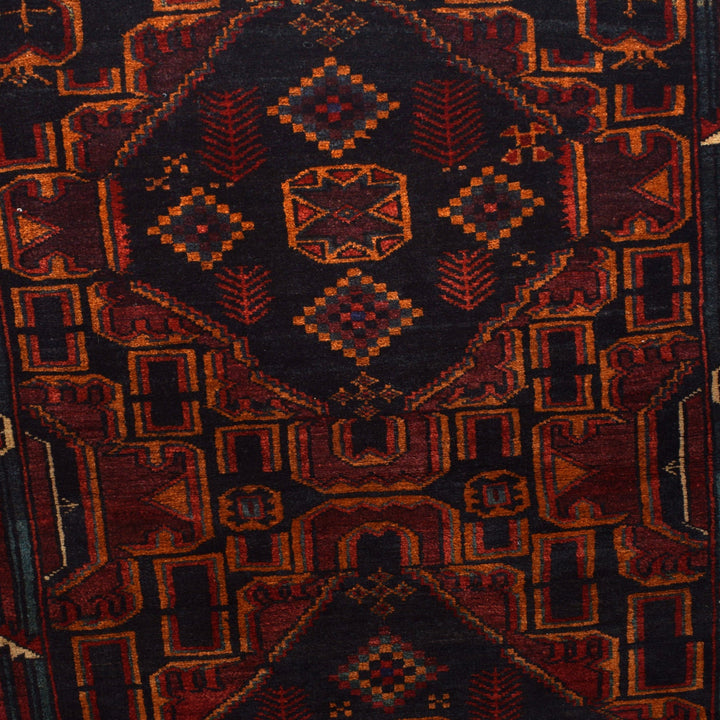 Hand Knotted Baluchi Rug 3' 5" x 5' 10" - No. AL24802