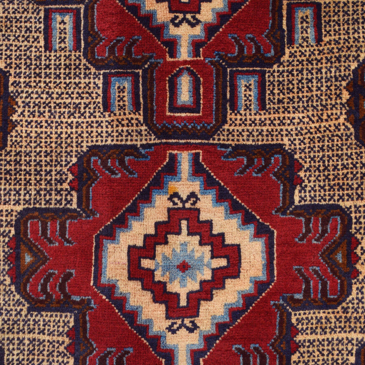 Baluch Small Size Rug 3' 1" x 4' 11" - No. AL68160