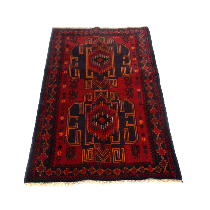Tribal Baloch Rug 2' 10" x 4' 11" - No. AL16128