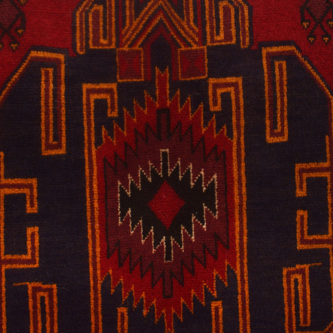 Tribal Baloch Rug 2' 10" x 4' 11" - No. AL16128