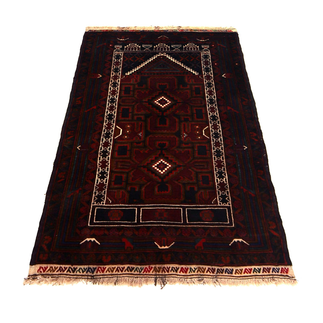 Small Prayer Carpet 3' 1" x 4' 11" - No. AL57376