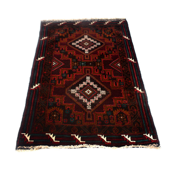 Traditional Baloch Carpet 3' 1" x 4' 8" - No. AL95843