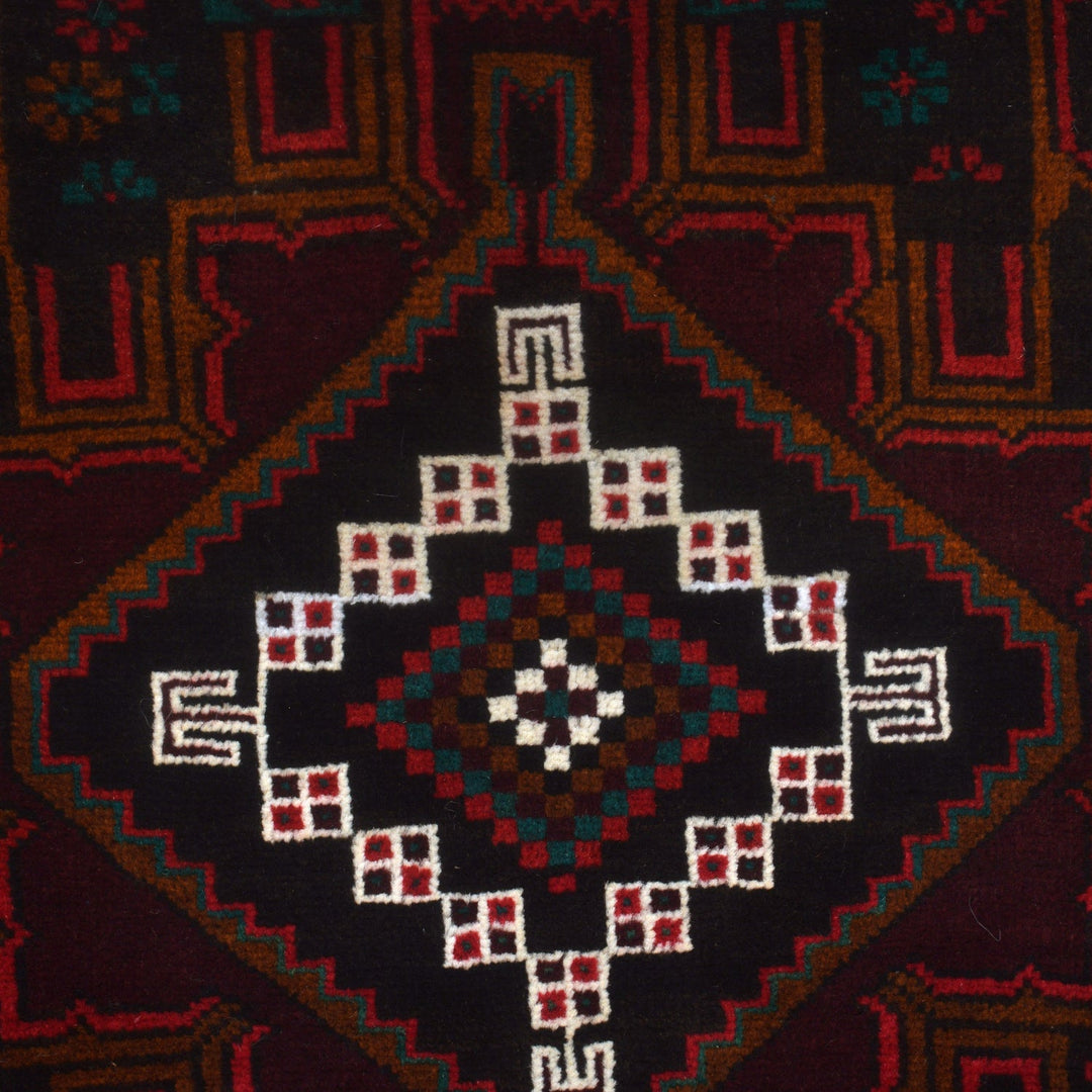 Traditional Baloch Carpet 3' 1" x 4' 8" - No. AL95843