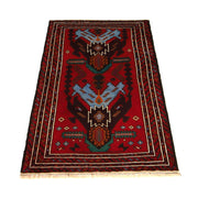 Tribal Baloch Rug 2' 10" x 4' 6" - No. AL55385