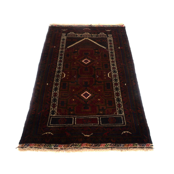 Small Prayer Carpet 2' 11" x 4' 9" - No. AL79651