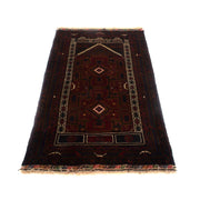 Small Prayer Carpet 2' 11" x 4' 9" - No. AL79651