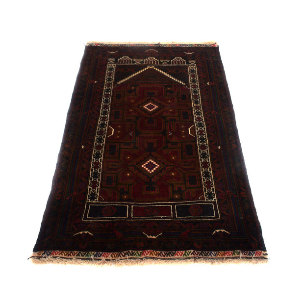 Small Prayer Carpet 2' 11" x 4' 9" - No. AL79651