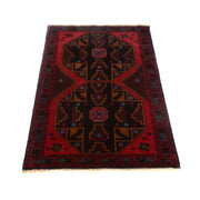 Red Baluchi Rug 3' 0" x 4' 5" - No. AL32122
