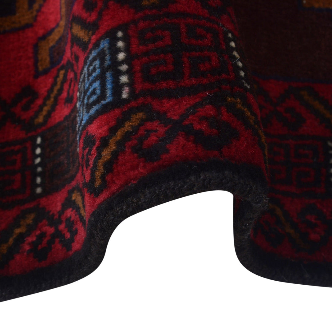 Red Baluchi Rug 3' 0" x 4' 5" - No. AL32122