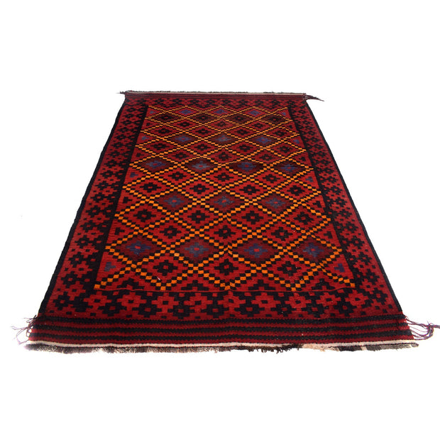 Afghan Vintage Kilim 5' 7" x 9' 1" - No. AL76746