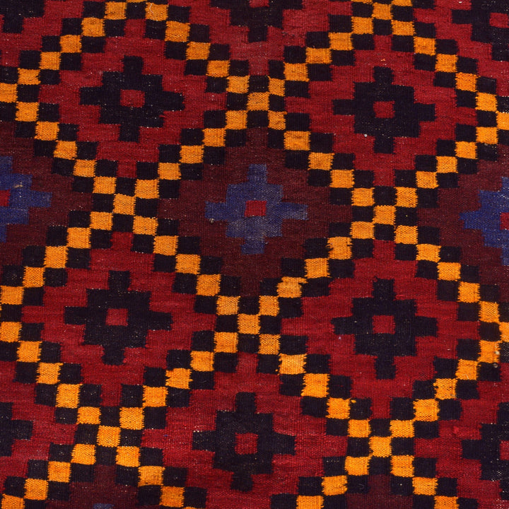 Afghan Vintage Kilim 5' 7" x 9' 1" - No. AL76746