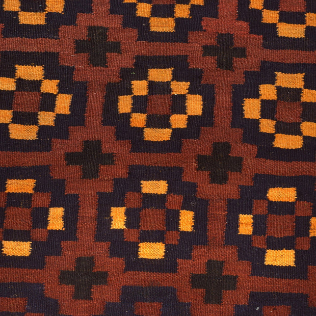 Red Afghan Kilim 5' 9" x 8' 4" - No. AL84466