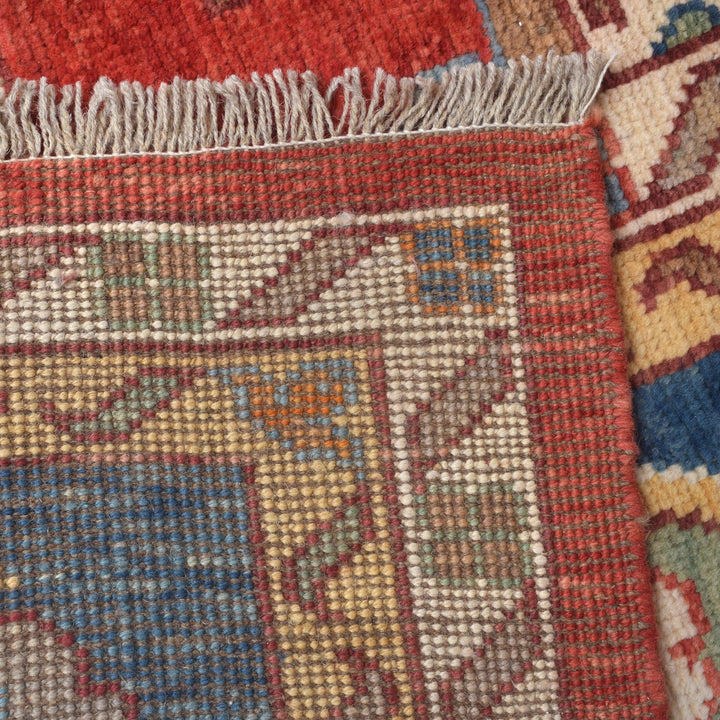 Afghan Turkish Design Oushak Rug 9' 2" x 11' 7" Hand-Knotted pattern